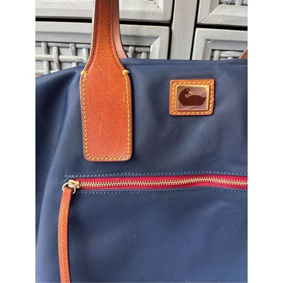 Dooney & Bourke large tote navy, $270 - Picture 6 of 12
